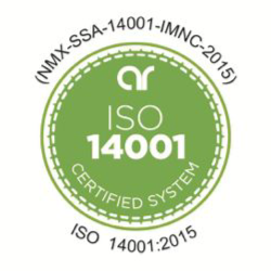 Sello del Certificado ISO-14001